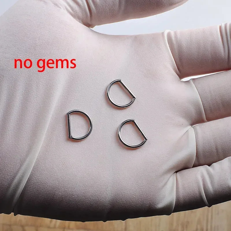 ZOOR Titanium D Shape Hinged Hoop
