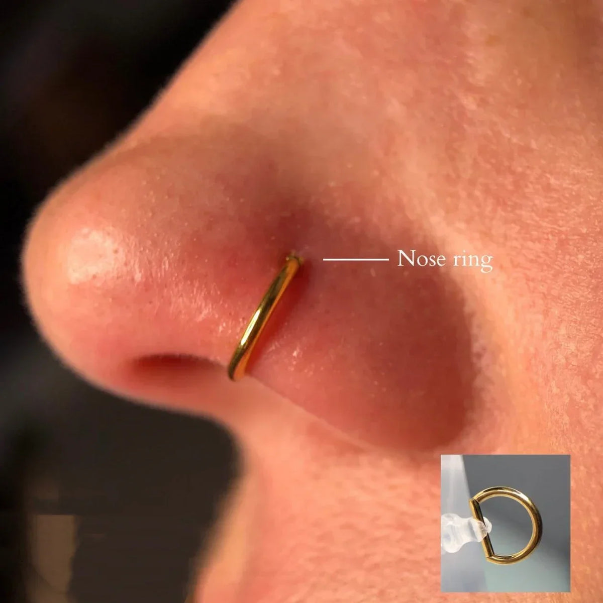 ZOOR Titanium D Shape Hinged Hoop