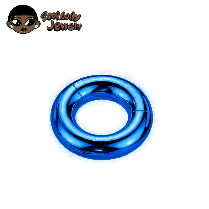 ZOOR Titanium Heavy Gauge BCR Ball Closure Hoop